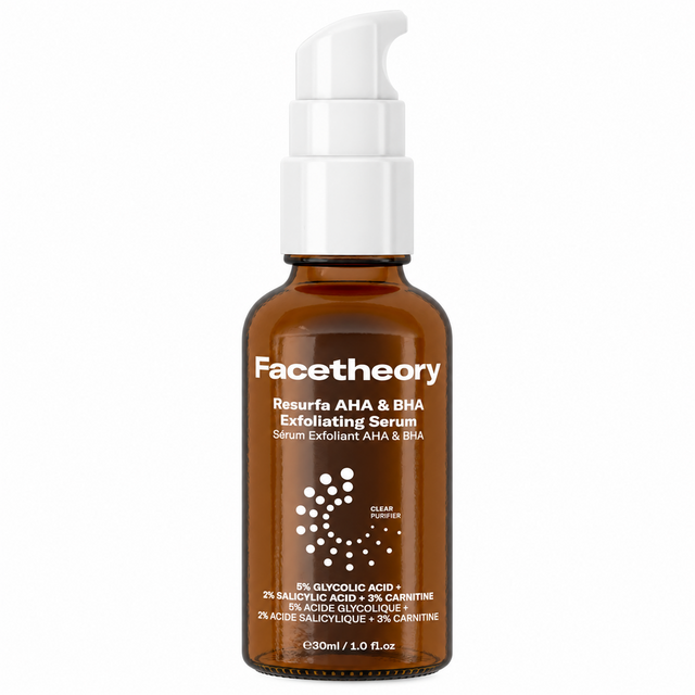 Facetheory | Resurfa AHA & BHA Exfoliating Serum - 30ml