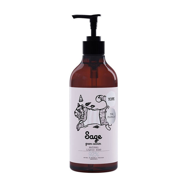 YOPE | Sage & Green Caviar Natural Hand Soap - 500ml