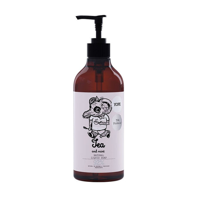 YOPE | Tea & Mint Natural Hand Soap - 500ml