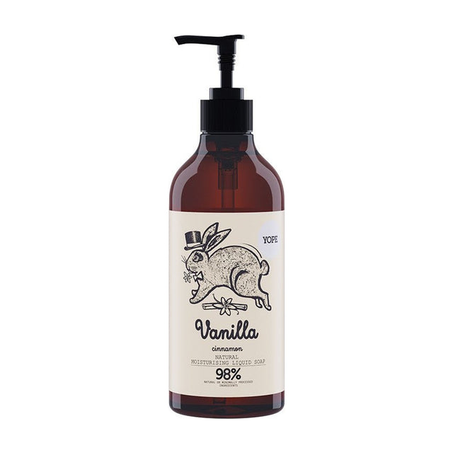YOPE | Vanilla & Cinnamon Natural Moisturising Hand Soap - 500ml
