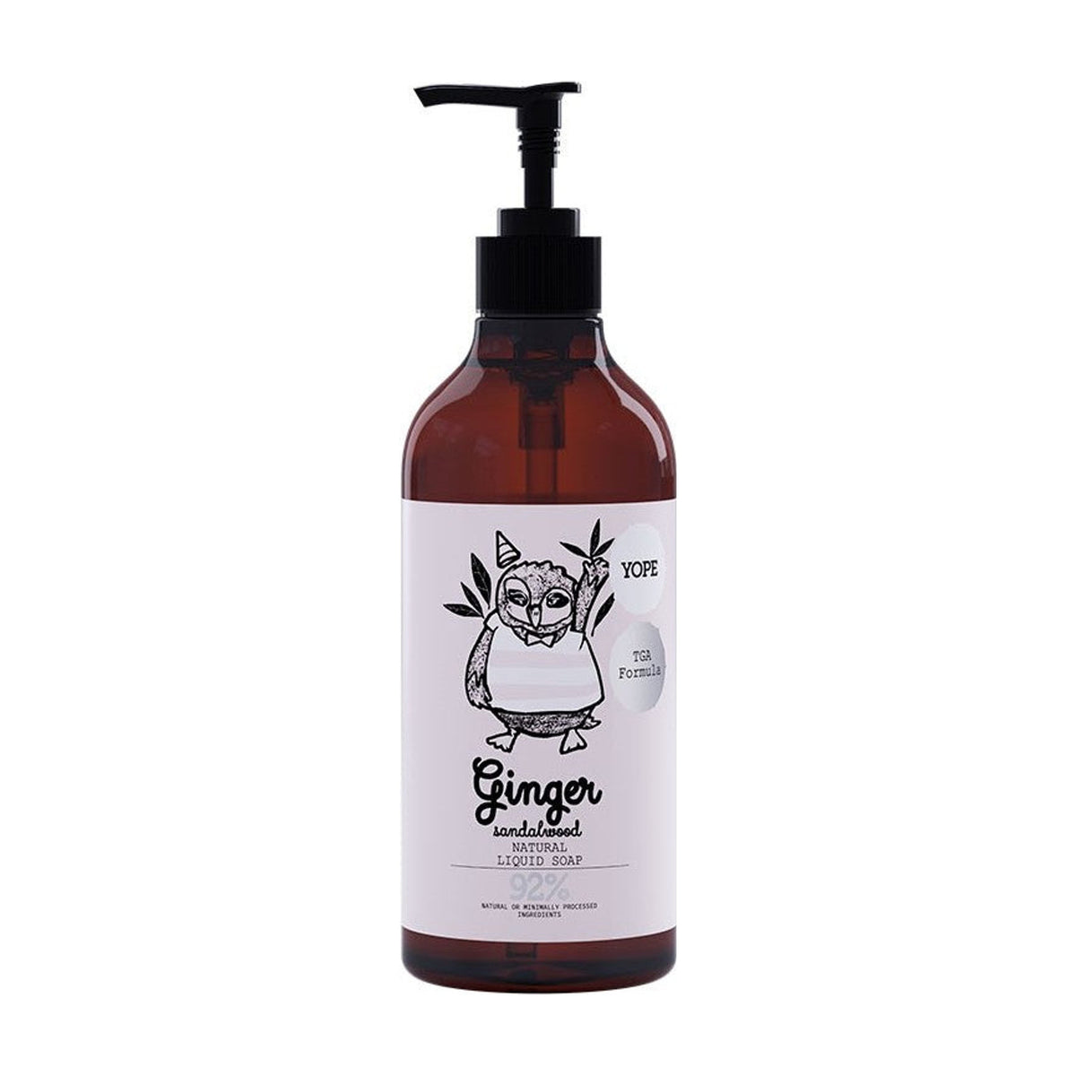 YOPE | Ginger & Sandalwood Natural Hand Soap - 500ml