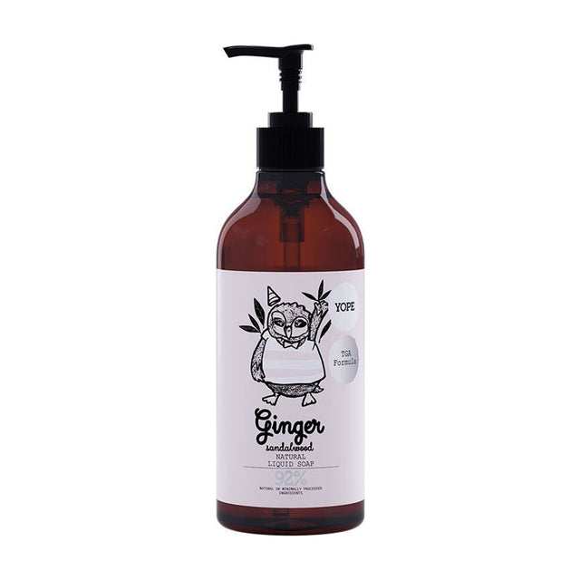 YOPE | Ginger & Sandalwood Natural Hand Soap - 500ml