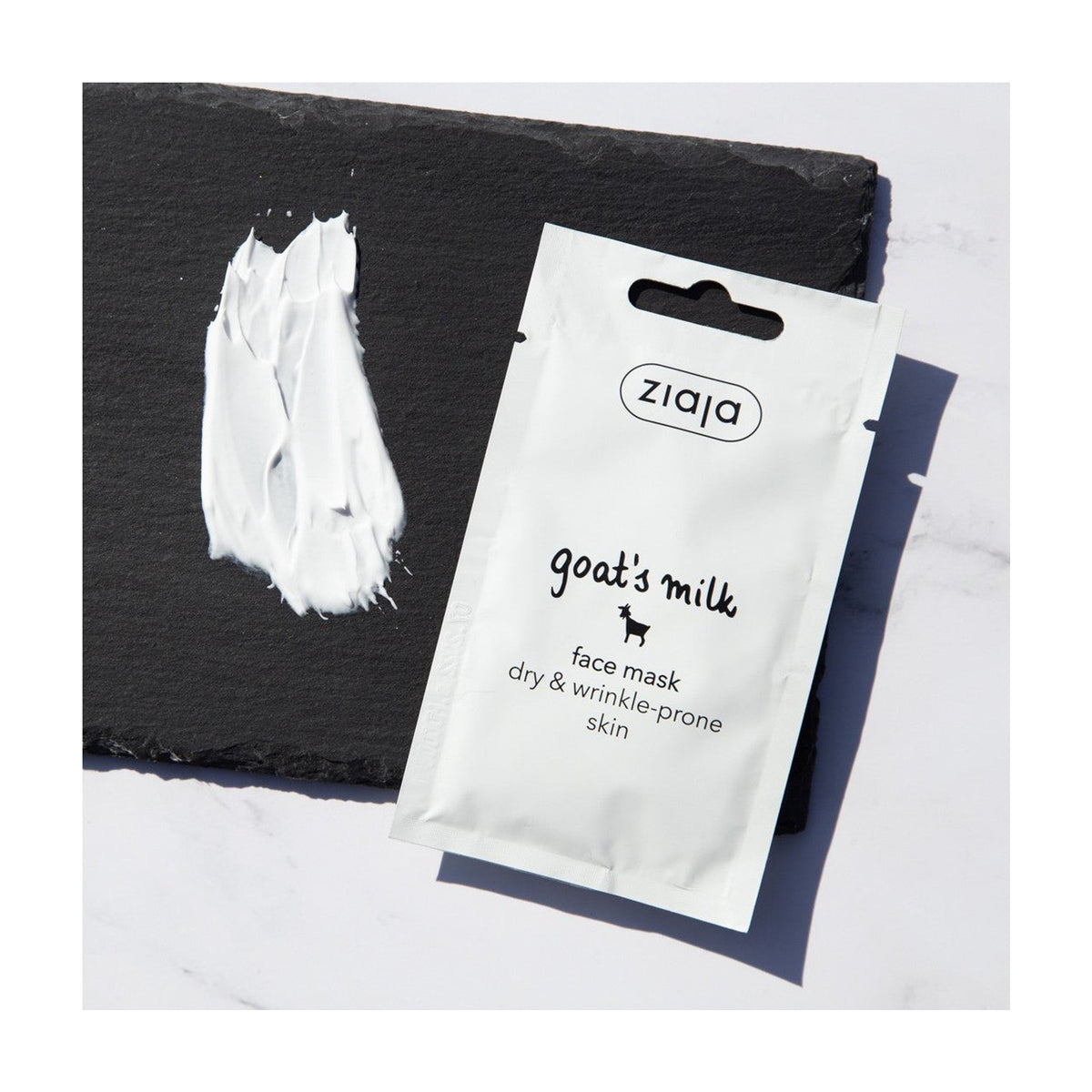 ZIAJA | Goat's Milk Anti-Wrinkle Face Mask - Pack 20 - 20x7ml