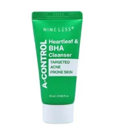 NINE LESS | A-Control Heartleaf & BHA Cleanser Mini -25ml - InternationalCosmetic