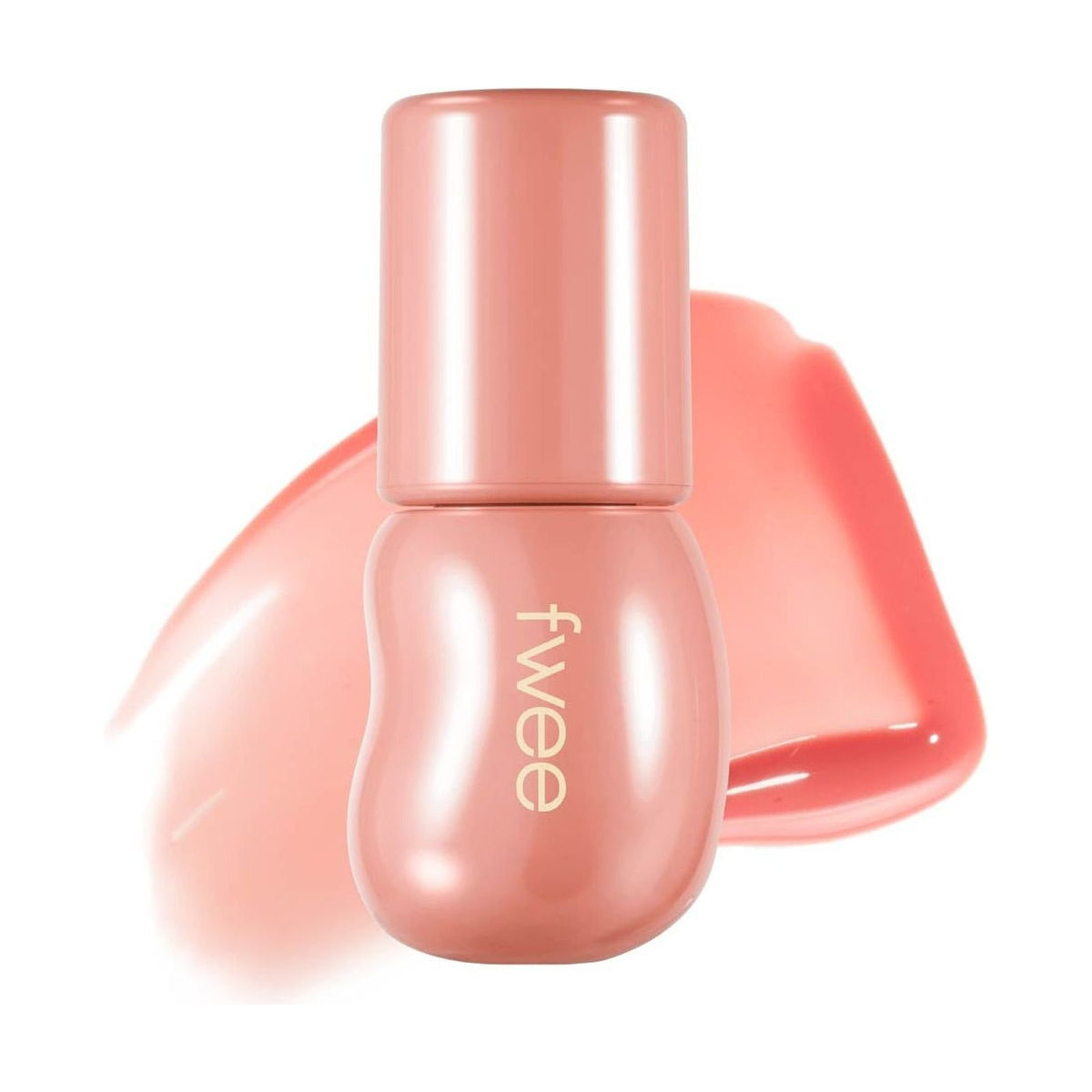 FWEE Fwee 3D Voluming Gloss 70%: formato B01 Vanilla 70%, envase o producto exacto sobre fondo blanco; maquillaje de color y acabado modulable