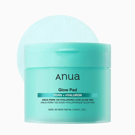 ANUA | PDRN 100 Hyaluronic Acid Glow Pads - 60ud - InternationalCosmetic