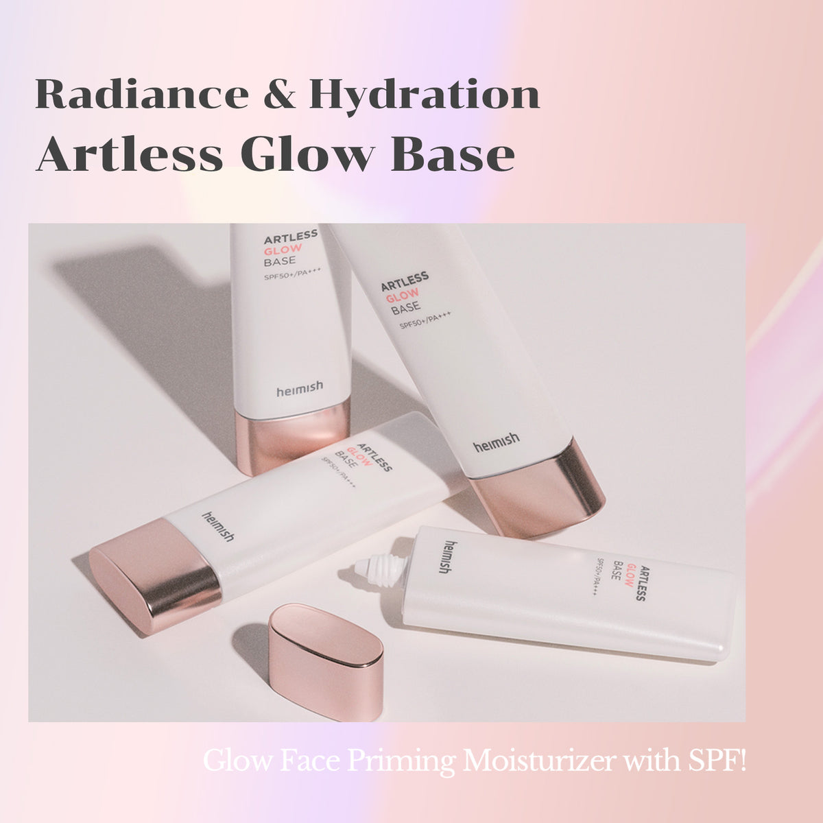 HEIMISH | Artless Glow Base SPF 50+ - 40ml