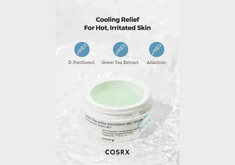 COSRX | Green Tea Aqua Soothing Gel Cream - 50ml - InternationalCosmetic