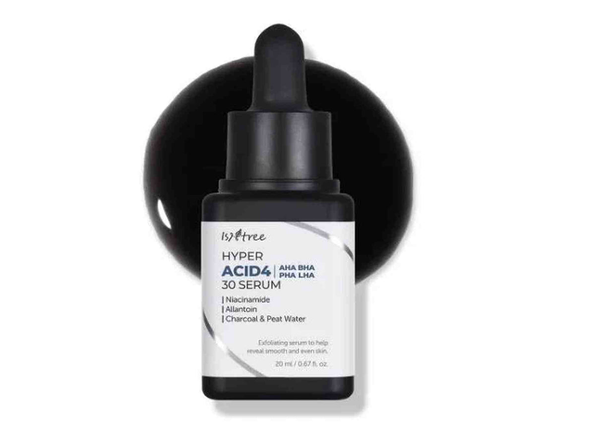 ISNTREE | Hyper Acid4 30 Serum AHA / BHA / PHA / LHA - 20ml - InternationalCosmetic