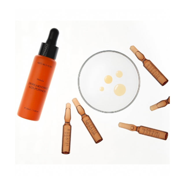 ARTURO ALBA | Estuche Renovación Pigmentaria - 30ml + 20 x 1,5ml - Contenido