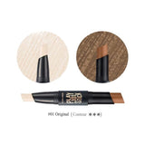 ETUDE | Play 101 Stick Contour Duo - #1 Original - 2g + 3.8g - Detalle de los tonos