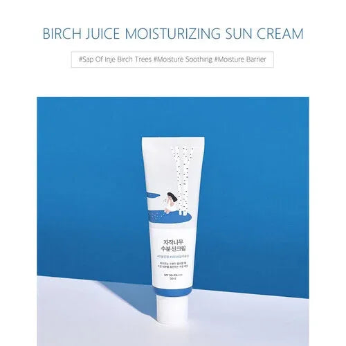 ROUND LAB | Birch Juice Moisturizing Sunscreen SPF50+ - 50 ml - InternationalCosmetic