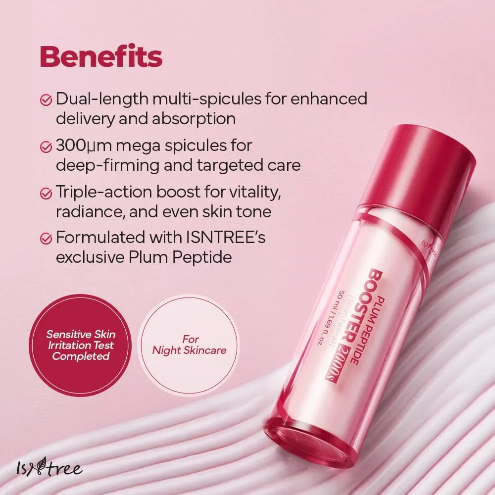 ISNTREE | Plum Peptide Booster 2000s - 50ml - InternationalCosmetic