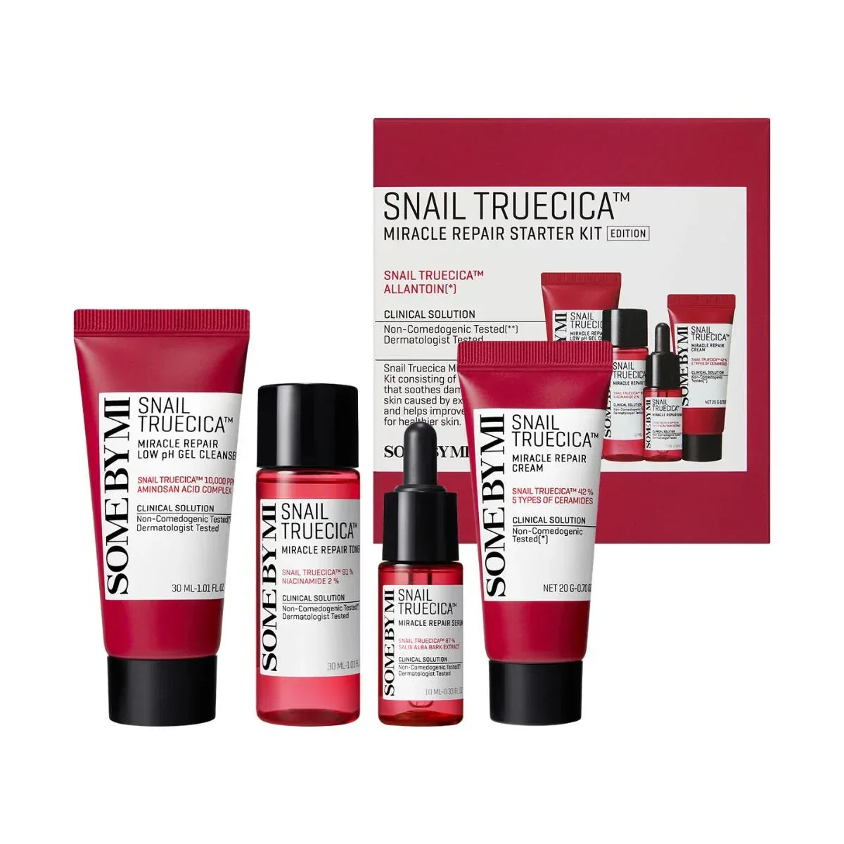 SOME BY MI | Snail Truecica Miracle Repair Starter Kit - InternationalCosmetic
