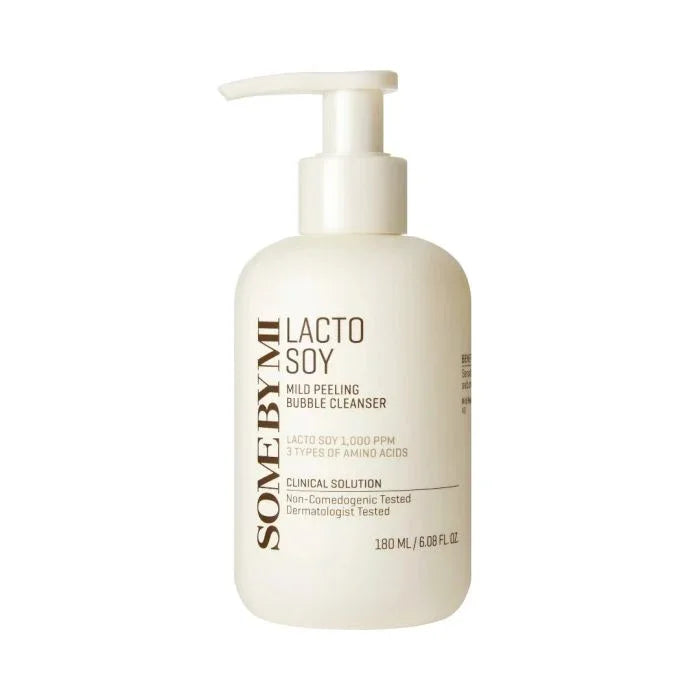 SOME BY MI | Lacto Soy Mild Peeling Bubble Cleanser - 180ml - InternationalCosmetic