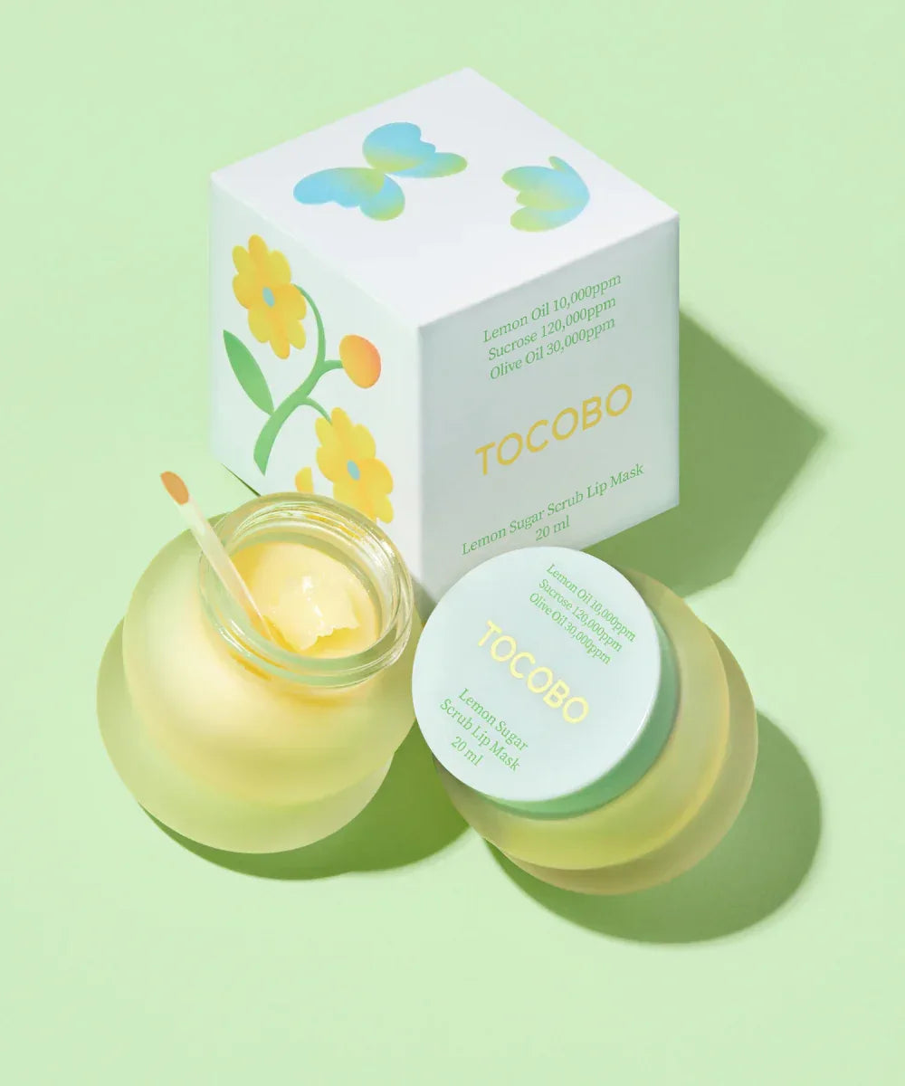 TOCOBO | Lemon Sugar Scrub Lip Mask - 20ml - InternationalCosmetic