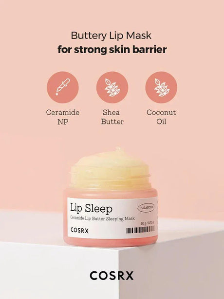 COSRX | LIP SLEEP Ceramide Lip Butter Sleeping Mask - 20gr - InternationalCosmetic