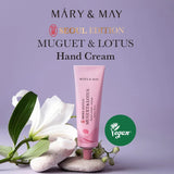 MARY & MAY | Seoul Edition Muguet & Lotus Hand Cream - 50 ml - InternationalCosmetic