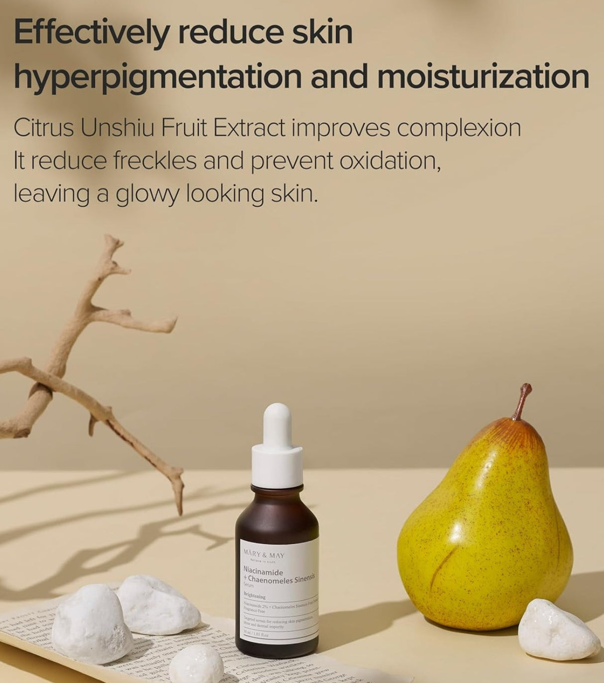 MARY & MAY | Niacinamide + Chaenomeles Sinensis Serum