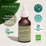 MARY & MAY | Houttuynia Cordata + Tea Tree Serum - 30ml
