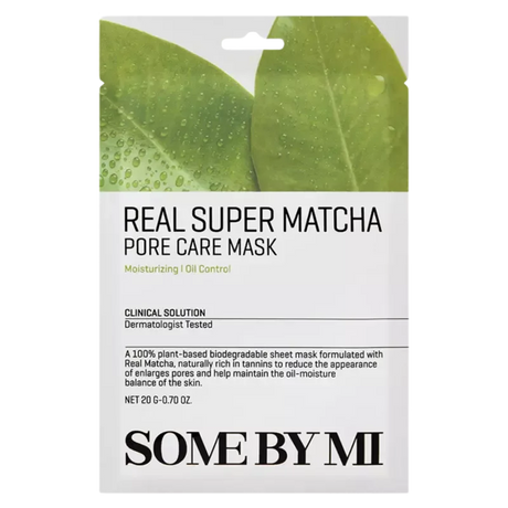 SOME BY MI | Real Super Matcha Pore Care Mask - 1ud - InternationalCosmetic
