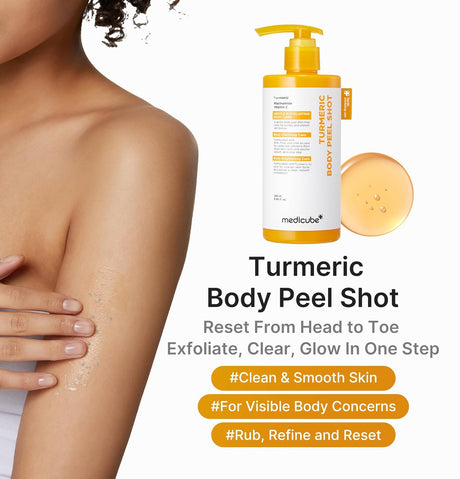 MEDICUBE | Kojic Acid Turmeric Body Peel Shot - 280ml
