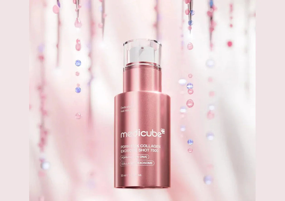 MEDICUBE | PDRN Pink Collagen Exosome Shot 7500 - 30ml - InternationalCosmetic