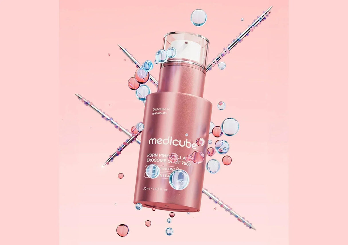 MEDICUBE | PDRN Pink Collagen Exosome Shot 7500 - 30ml - InternationalCosmetic