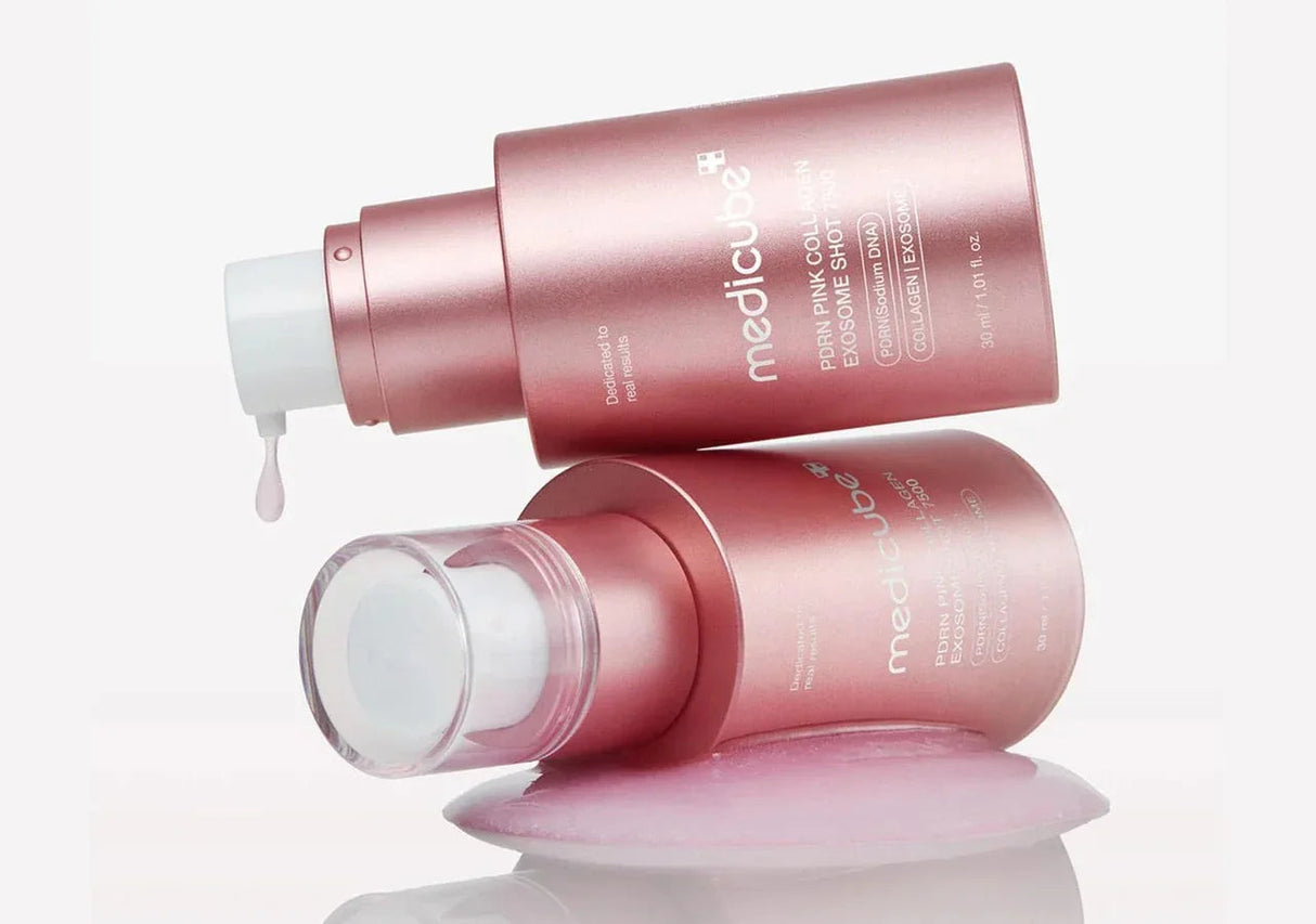 MEDICUBE | PDRN Pink Collagen Exosome Shot 7500 - 30ml - InternationalCosmetic