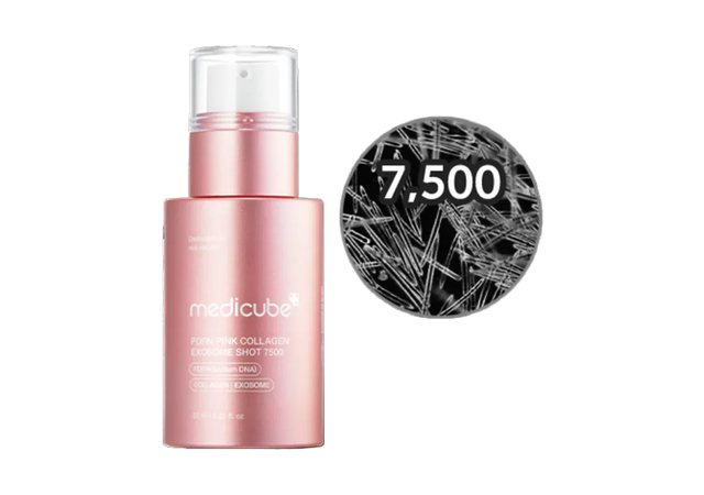 MEDICUBE | PDRN Pink Collagen Exosome Shot 7500 - 30ml - InternationalCosmetic