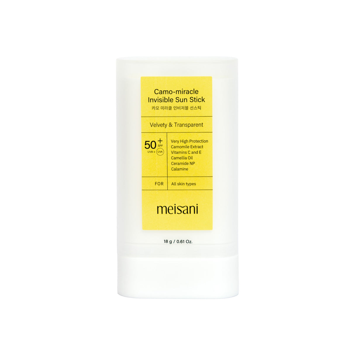 MEISANI | Camo-Miracle Invisible Sun Stick SPF50+ - 18g
