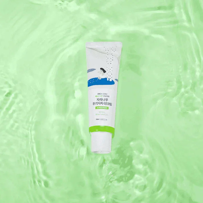ROUND LAB | Birch Juice Mild-Up Sunscreen SPF 50+ - 50 ml - InternationalCosmetic
