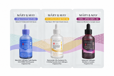 🎁 MARY & MAY | Set de muestras - Mary & May Serum Line 100% off
