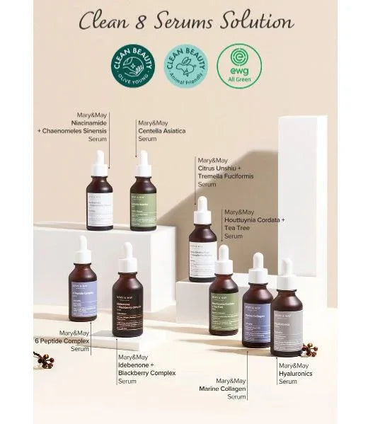 MARY & MAY | Tamaño viaje - Mary&May Niacinamide + Chaenomeles Serum Mini - 10ml - InternationalCosmetic