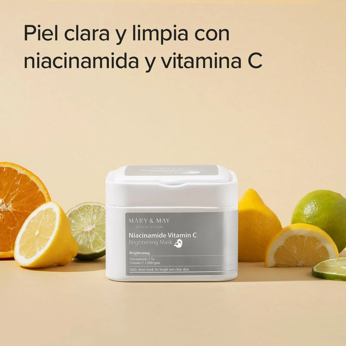 MARY & MAY | Niacinamide Vitamin C Brightening Mask - 400 ml - InternationalCosmetic