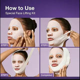 NUMBUZIN | No.9 NAD+ BIO Lifting-sil Full Face Mask (4 sheets + Lifting Band) - InternationalCosmetic