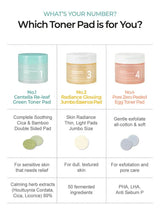 NUMBUZIN | No.4 Pore Zero Peeled Egg Toner Pad - 70ud - InternationalCosmetic