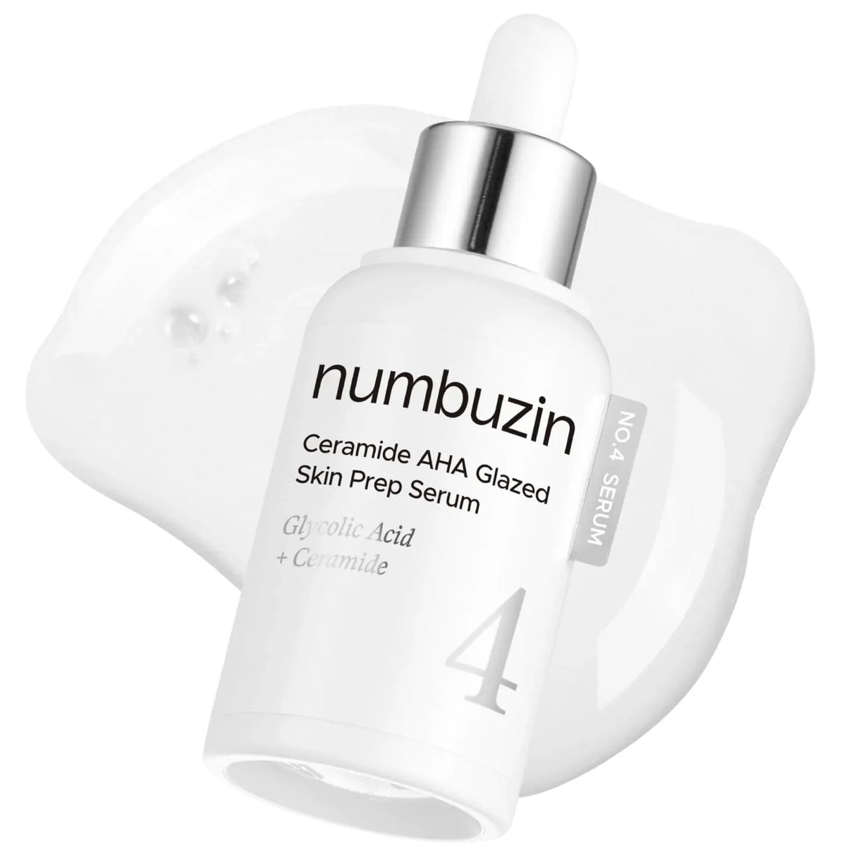 NUMBUZIN | No.4 Ceramide AHA Glazed Skin Prep Serum - 30ml - InternationalCosmetic