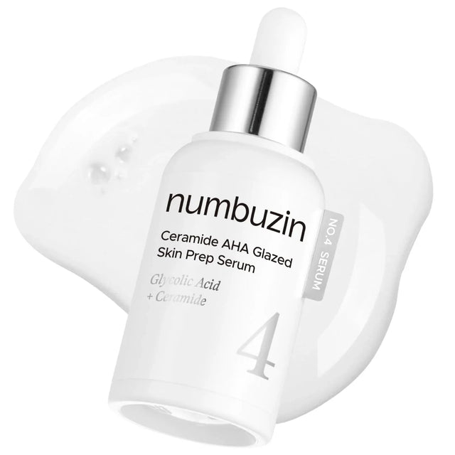 NUMBUZIN | No.4 Ceramide AHA Glazed Skin Prep Serum - 30ml - InternationalCosmetic