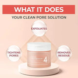 NUMBUZIN | No.4 Pore Zero Peeled Egg Toner Pad - 70ud - InternationalCosmetic