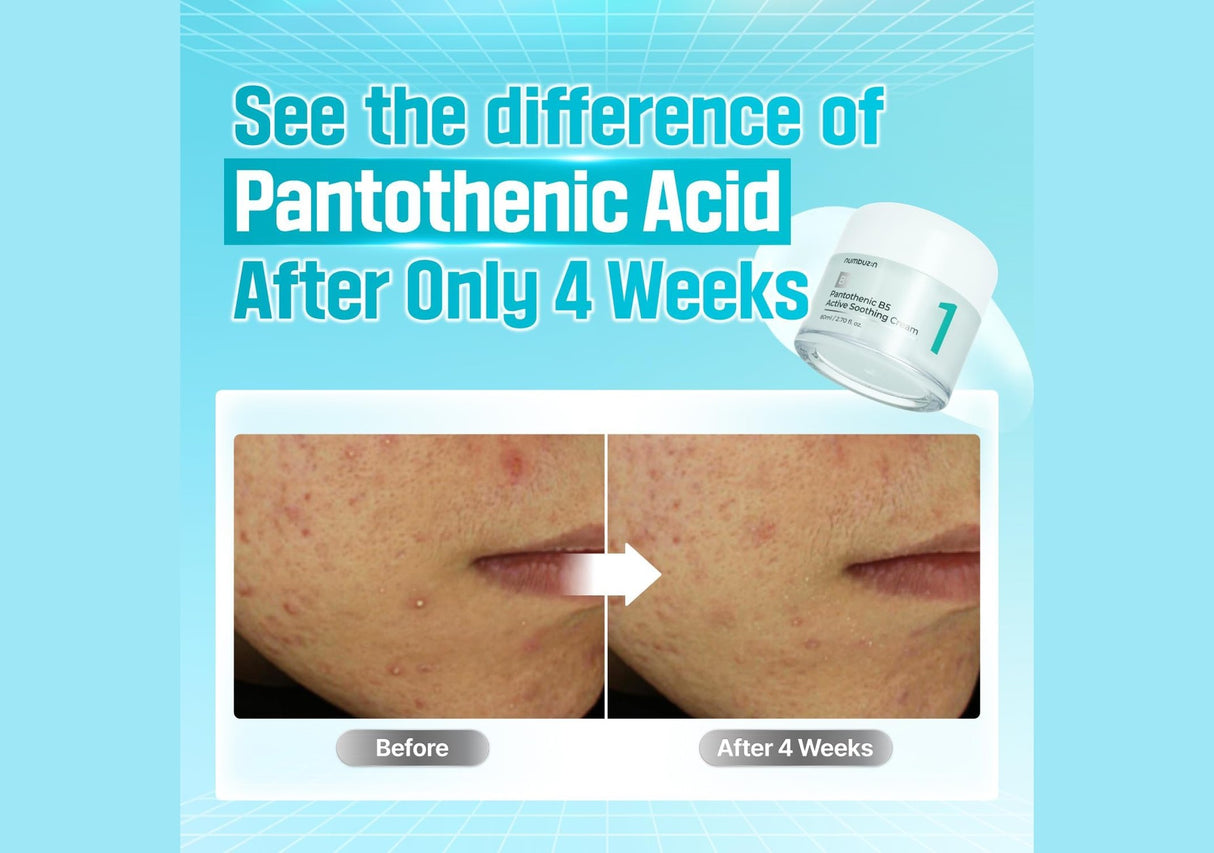 NUMBUZIN | No.1 Pantothenic B5 Active Soothing Cream - 80ml