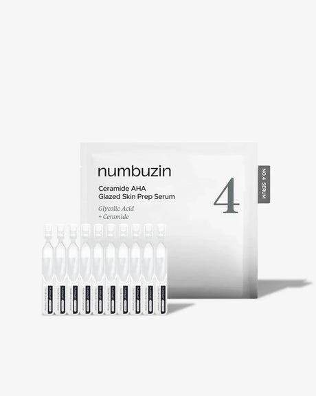 NUMBUZIN | No.4 Ceramide AHA Glazed Skin Prep Serum Mini Kit (1.3ml*10EA) - InternationalCosmetic