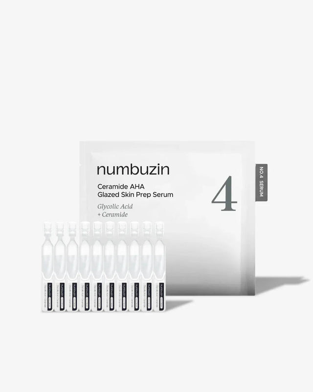 NUMBUZIN | No.4 Ceramide AHA Glazed Skin Prep Serum Mini Kit (1.3ml*10EA) - InternationalCosmetic