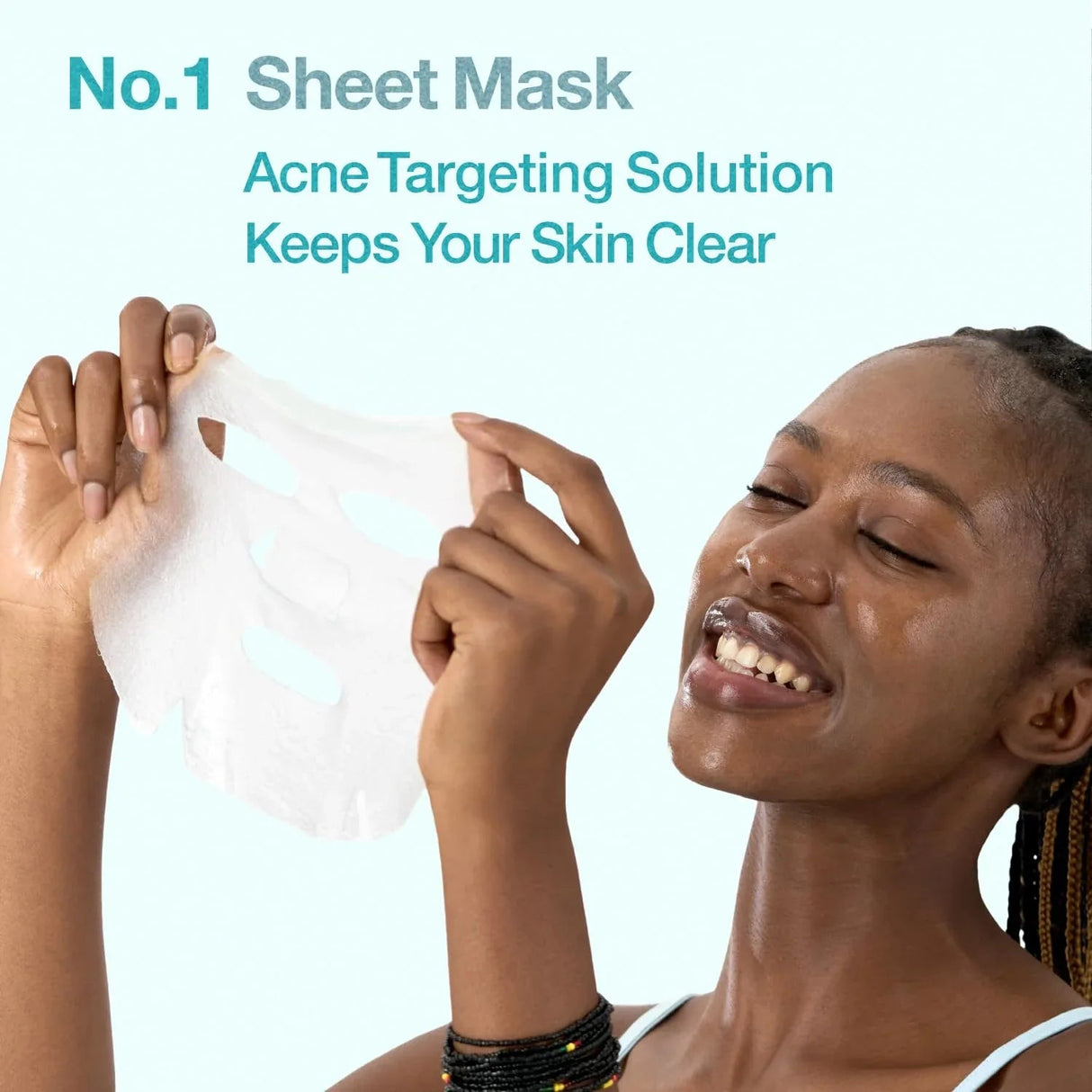 NUMBUZIN | No.1 Pantothenic B5 Hyaluronic Active Clear Mask - InternationalCosmetic