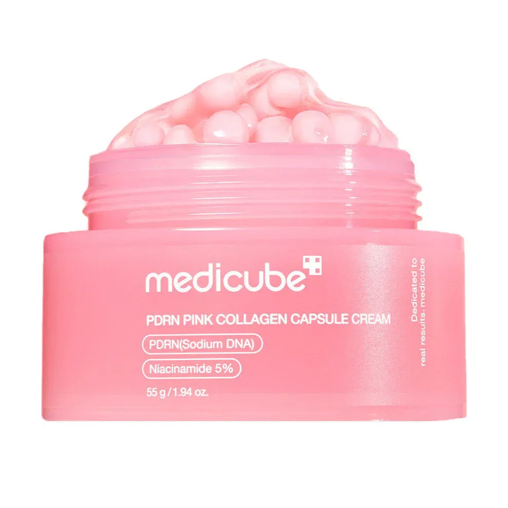 MEDICUBE | PDRN Pink Collagen Capsule Cream - 55 gr - InternationalCosmetic