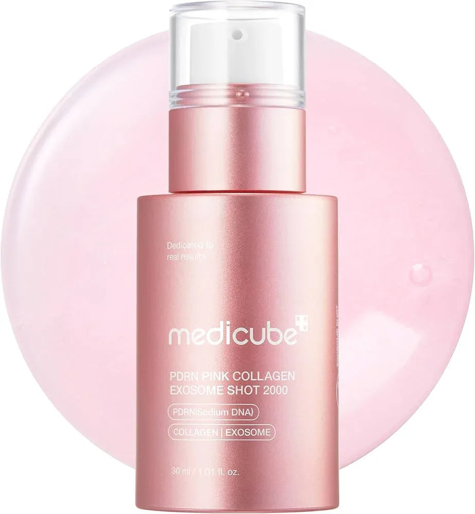 MEDICUBE | PDRN Pink Collagen Exosome Shot 2000 - 30 ml - InternationalCosmetic