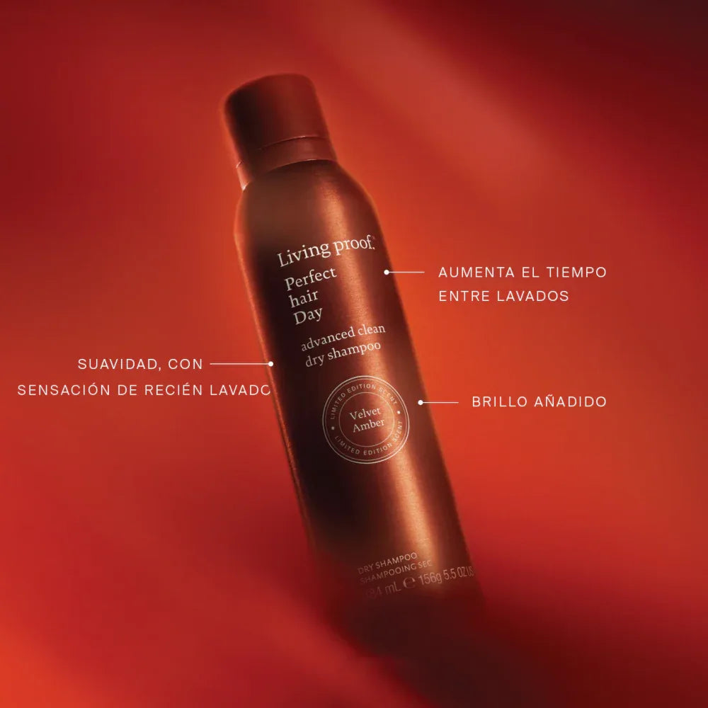 LIVING PROOF | Perfect Hair Day Advanced Clean Dry Shampoo - Velvet Amber (limited edition) - 198ml - InternationalCosmetic