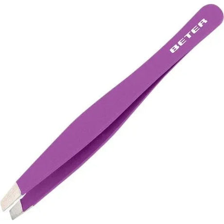 BETER | Pinza de Depilar Punta Oblicua Soft Touch - InternationalCosmetic