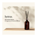 HETRAS | Premium Diffuser Flower Shop - 500ml x 2