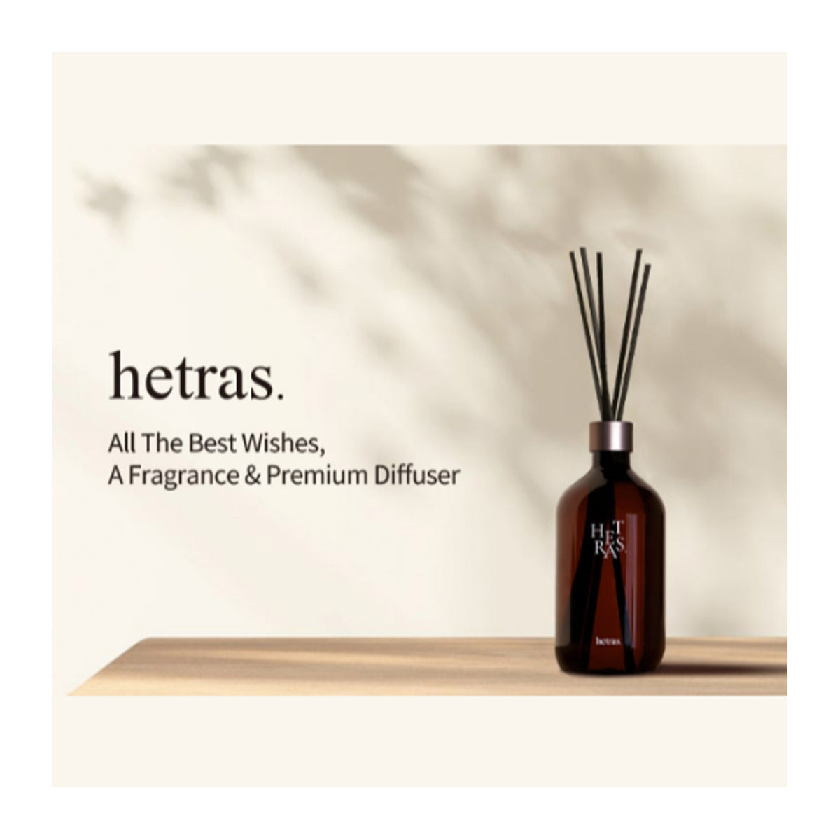 HETRAS | Premium Diffuser Pure Laundry - 500ml x 2